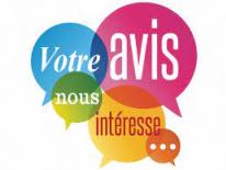 Votre avis nous intéresse 